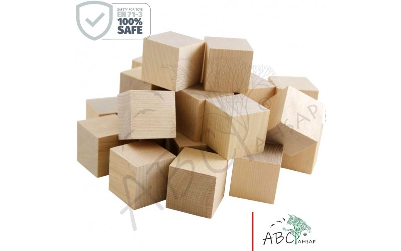 Ahşap Küp 45x45x45 mm 